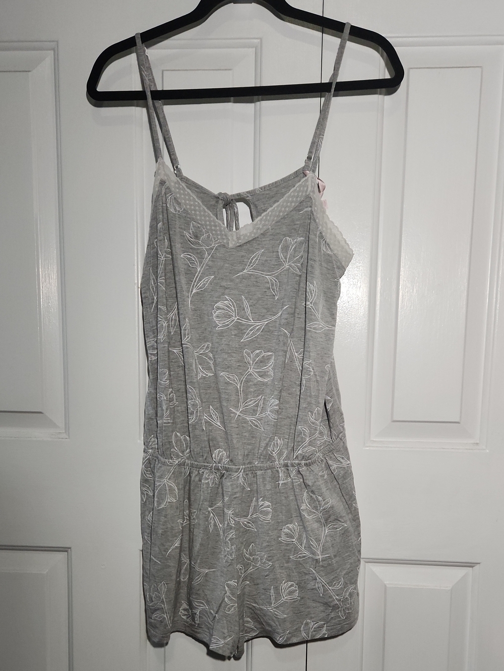 Light Gray Summer Lounge Romper